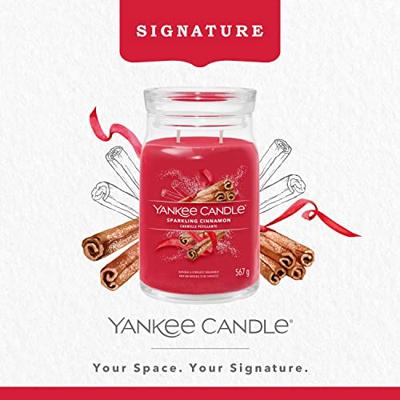 Yankee Candle sparkling cinnamon signature large jar