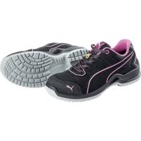 Puma Dames-veiligheidsschoen | maat 37 zwart/roze | S1P SRC ESD EN ISO 20345 | microvezel/mesh | 1 stuk - 64.411.0-37 64.411.0-37 - thumbnail