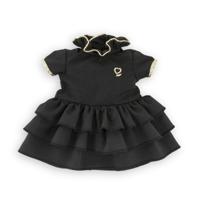 Corolle zwarte jurk voor babypop, 36cm - thumbnail
