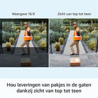 ring Video Doorbell Plus Video-deurintercom via WiFi Nikkel (mat), Zwart - thumbnail