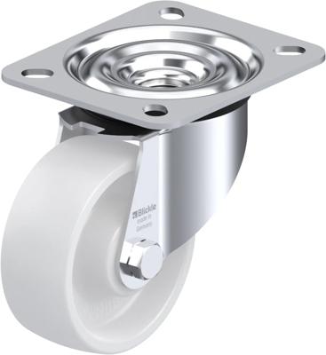 Blickle LE-PO 80R Zwenkwiel Wieldiameter: 80 mm Draagvermogen (max.): 150 kg 1 stuk(s)