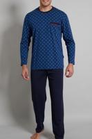 Gotzburg Pyjama blauw met rechte pijpen - thumbnail