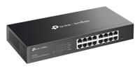 TP-Link ES216G netwerk-switch Managed Gigabit Ethernet (10/100/1000) Zwart - thumbnail