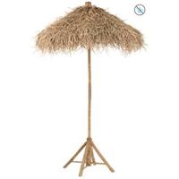 J-Line Parasol op Voet Bamboe - thumbnail