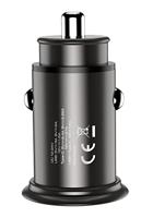 Techly IUSB2-CAR5-AC38W oplader voor mobiele apparatuur Universeel Zwart Sigarettenaansteker Snel op - thumbnail