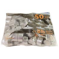 Cosy & Trendy theelichtjes 8H, wit, pak van 50 stuks - thumbnail