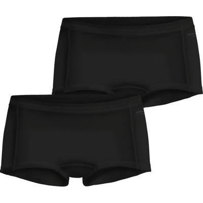 2-pack dames boxershort- Zwart - Multipack katoenen dames onderbroeken
