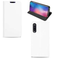 Xiaomi Mi 9 Hoesje Wit met Pashouder - thumbnail