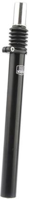 Verende Zadelpen Post Moderne - Ø27,2 mm - zwart - 350 mm - kaars