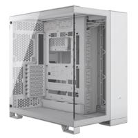 PC-behuizing - CORSAIR - 6500X Mid-Tower dubbele kamer van gehard glas - Wit - thumbnail