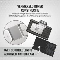 Corsair Hydro X Series XG7 RGB 40-SERIES GPU Water Block (4090 FE) waterkoeling - thumbnail
