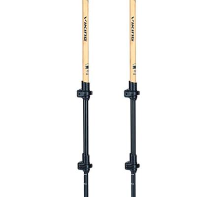 Viking Bamboo Pro Trekkingstokken Bruin 65-135