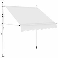 VidaXL Luifel handmatig uittrekbaar 200 cm crème - thumbnail