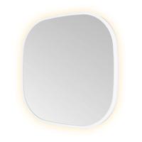 Spiegel Hotbath &MORE 40x40 cm LED-Verlichting Deens Ovaal Mat Wit - thumbnail