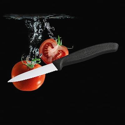 Victorinox Schilmesje gekarteld zwart - thumbnail