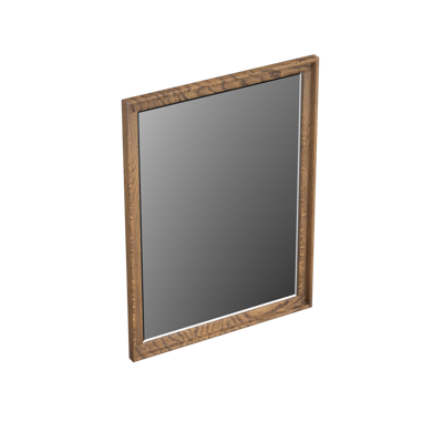 Spiegel Forzalaqua Reno 59.5x2x80 Cm Eiken Castle Brown