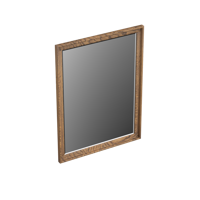 Spiegel Forzalaqua Reno 59.5x2x80 Cm Eiken Castle Brown - thumbnail