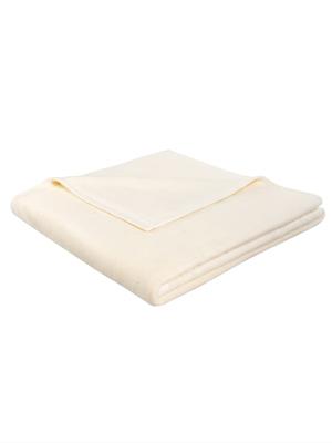 Plaid Uno Soft biederlack Ecru