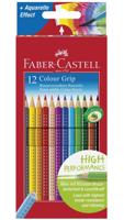 Faber Castell FC-112412 Kleurpotlood Faber-Castell GRIP Kartonnen Etui A 12 Stuks - thumbnail