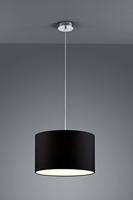 Trio Design hanglampSeries 4611 met zwarte lampenkap - 303300102 - thumbnail