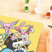 Ravensburger creart schilderen op nummer - pokémon - thumbnail