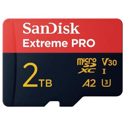 Sandisk Extreme PRO Micro SD Geheugenkaart 2TB