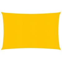VidaXL Zonnezeil 160 g/m² 2,5x4 m hdpe geel - thumbnail