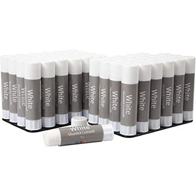 Creativ Company Witte lijmstift, 48st.