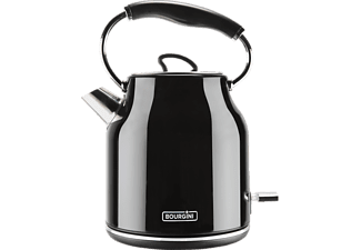 Bourgini Retro Waterkoker 1.7L 2200W Zwart