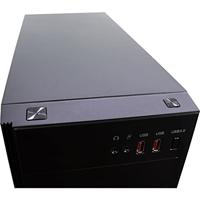 Inter-Tech B-42 Midi-tower PC-behuizing Zwart - thumbnail