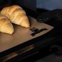 Krumble Siliconen bakmat - zwart - thumbnail