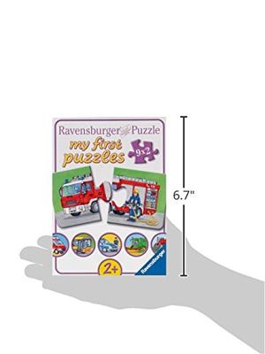 Ravensburger puzzel My first puzzel speciale voertuigen9x2 stukjes