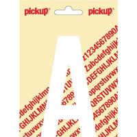 Plakletter Nobel Sticker witte letter A wit Pickup - Pickup - thumbnail