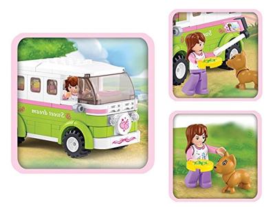 Sluban Camper (Girl's Dream) bouwstenen set (M38-B0523)