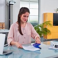 Novus Office 60-B22003 Bureauperforator Locher B220 mit AS 20Blatt blau Blauw 20 vel (80 g/m²) - thumbnail