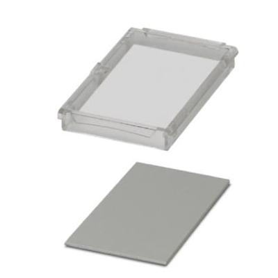 Phoenix Contact BC 71,6 DKL S TRANS DIN-rail-behuizing deksel 45 x 71.6 x 8 Polycarbonaat Transparant 1 stuk(s)