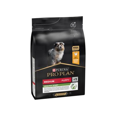 Pro Plan Medium Puppy Healthy Start met kip hondenvoer 3 x 3 kg Pro Plan Medium Puppy Healthy Start met kip hondenvoer 3 x 3 kg