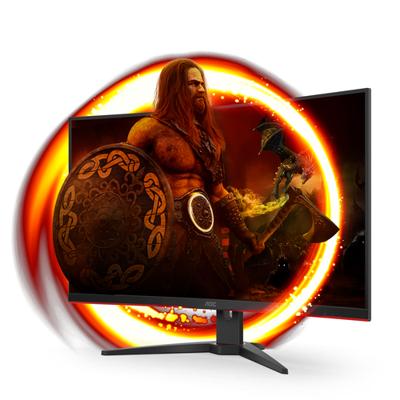 AOC C32G2ZE/BK computer monitor 80 cm (31.5") 1920 x 1080 Pixels Full HD LED Zwart AOC C32G2ZE/BK computer monitor 80 cm (31.5") 1920 x 1080 Pixels Full HD LED Zwart