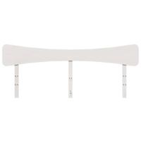 Hoofdbord 200 cm massief grenenhout wit - thumbnail