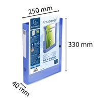 Map Exacompta Blauw A4 (5 Stuks) - thumbnail