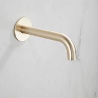 Baduitloop AquaSplash Plus 20 cm Geborsteld Messing Aquasplash - thumbnail