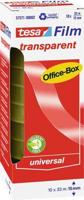 Tesafilm transparante tape, ft 15 mm x 33 m, pak van 10 rolletjes - thumbnail