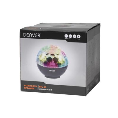 Denver BTL-65 Bluetooth luidspreker Zwart