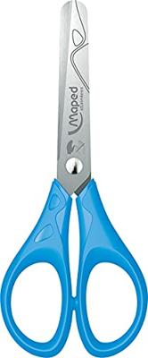 Maped Linkshandige Schaar met Ronde Punt + Cm-Verdeling RVS Assorti Maped Linkshandige Schaar met Ronde Punt + Cm-Verdeling RVS Assorti