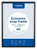 Europel Clicklijst Economy, lijst 25 mm, ft A0, zwart - thumbnail