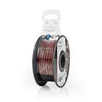 Speaker-Kabel | 2x 0,75 mm2 | 100 m | Op Rol | Zwart/Rood - thumbnail