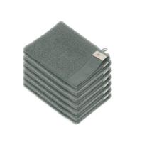 Walra Soft Cotton Washandje 16 x 21 cm 550 gram Legergroen - 12 stuks - thumbnail
