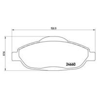 Remblokken set P61101 - thumbnail