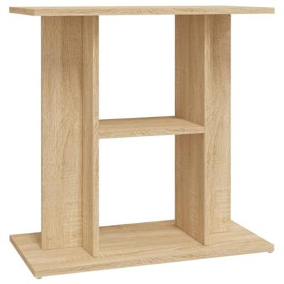 Aquariumstandaard 60x30x60 cm bewerkt hout sonoma eikenkleurig - thumbnail