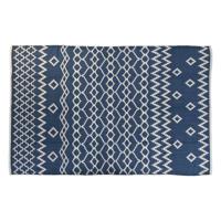 Tapijt DKD Home Decor Blauw Wit Arabisch (120 x 180 x 1 cm) - thumbnail